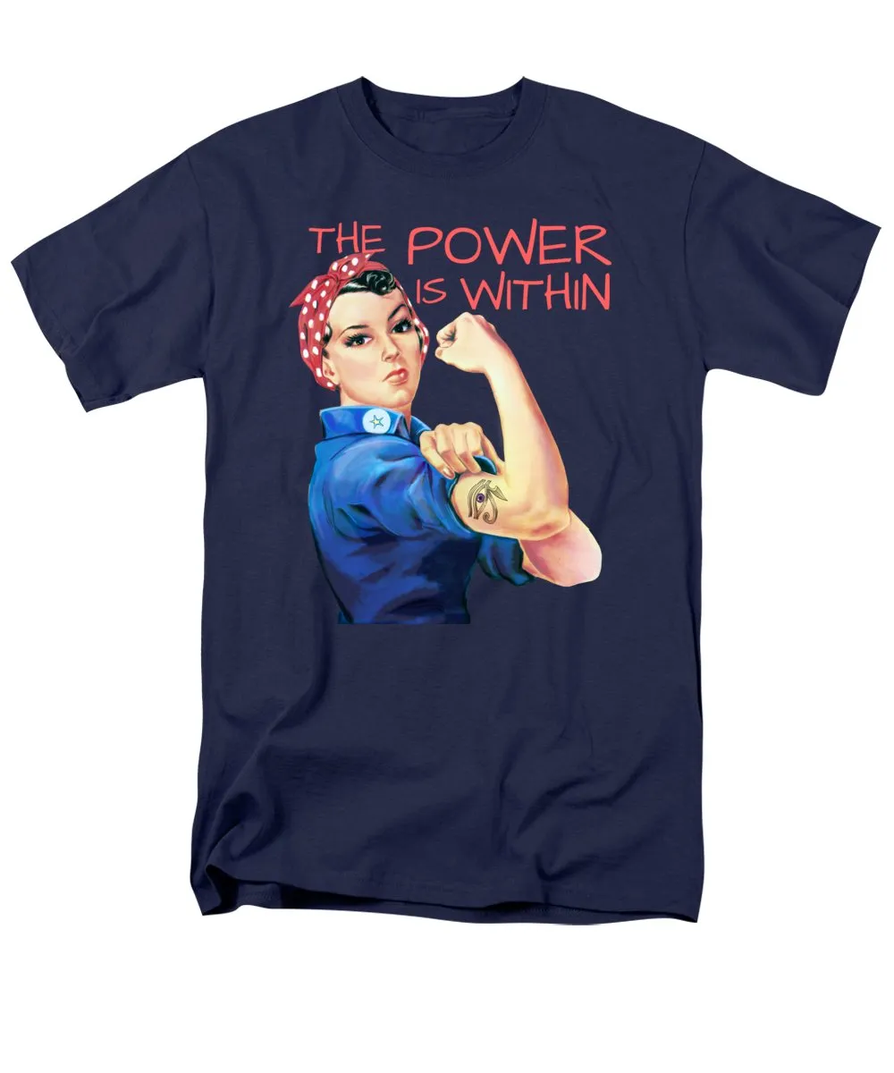 The Power Is Within - Men's T-Shirt  (Regular Fit)