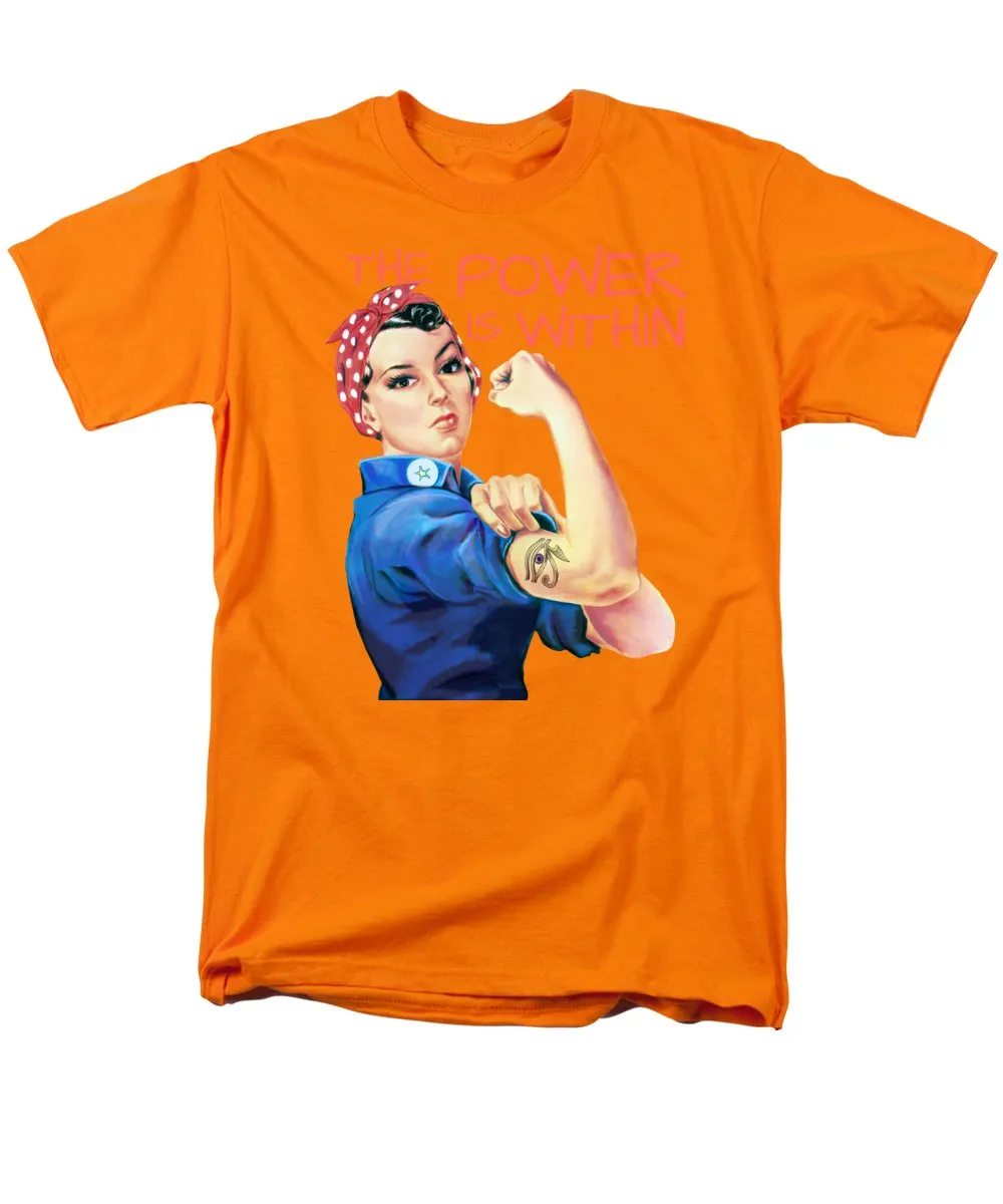 The Power Is Within - Men's T-Shirt  (Regular Fit)