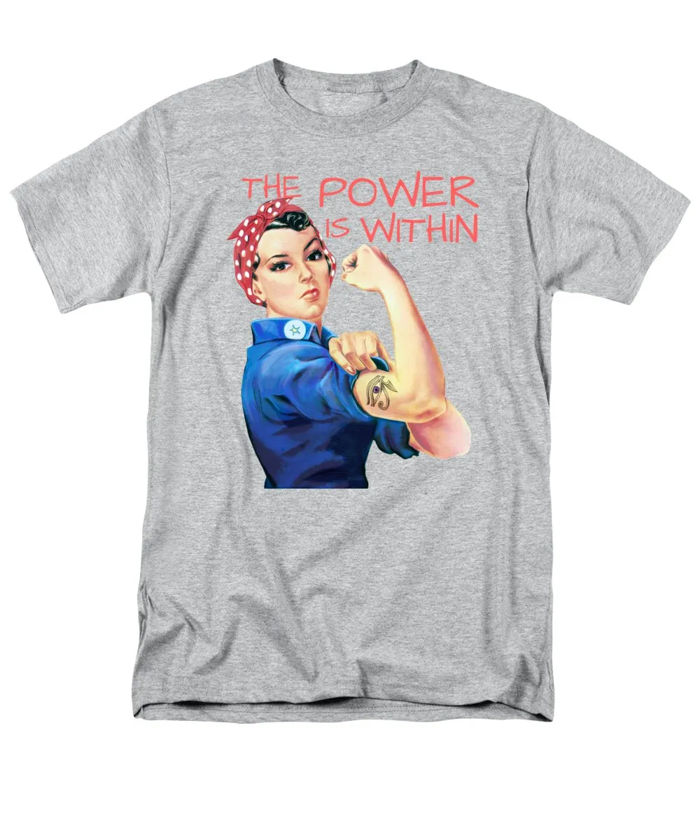 The Power Is Within - Men's T-Shirt  (Regular Fit)