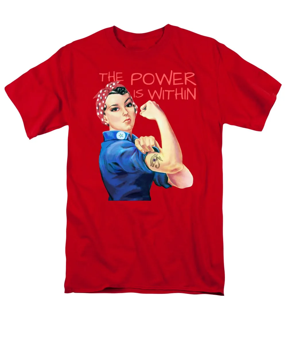The Power Is Within - Men's T-Shirt  (Regular Fit)