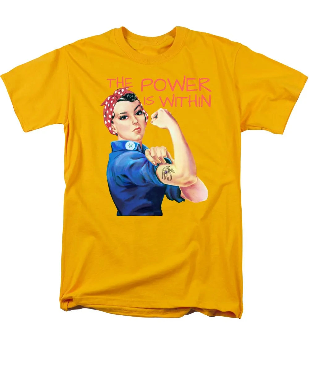 The Power Is Within - Men's T-Shirt  (Regular Fit)