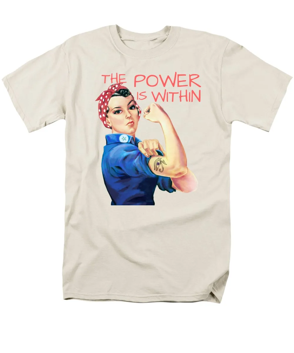 The Power Is Within - Men's T-Shirt  (Regular Fit)