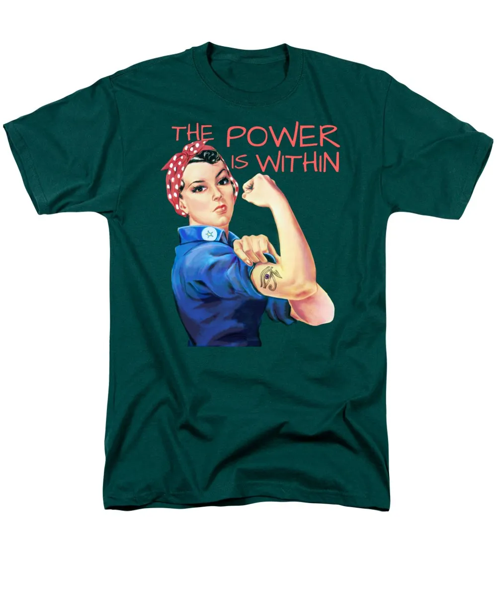 The Power Is Within - Men's T-Shirt  (Regular Fit)