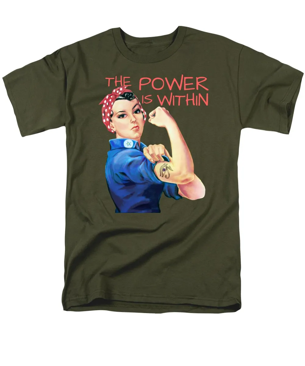 The Power Is Within - Men's T-Shirt  (Regular Fit)