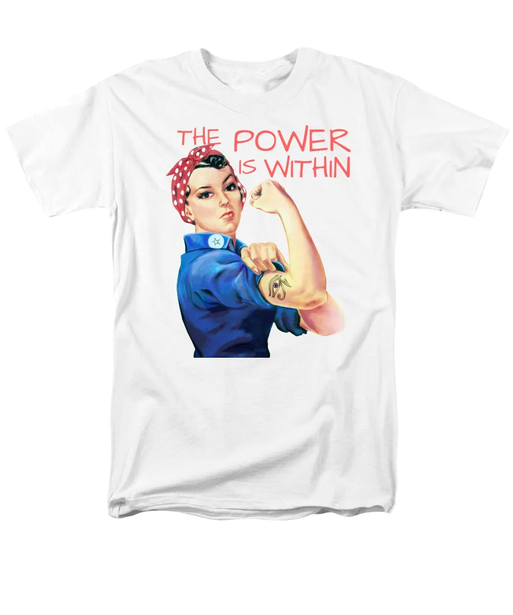The Power Is Within - Men's T-Shirt  (Regular Fit)