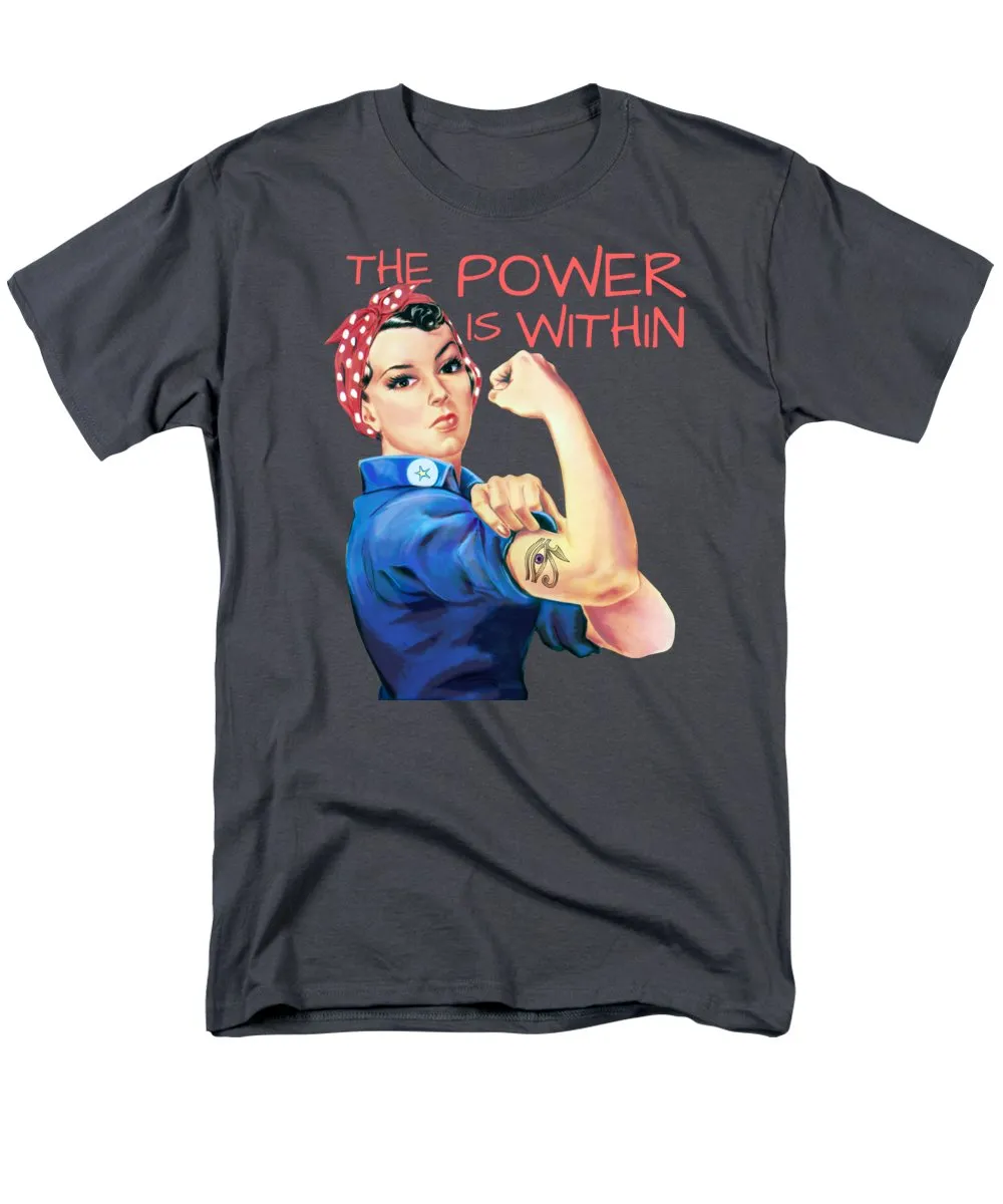 The Power Is Within - Men's T-Shirt  (Regular Fit)