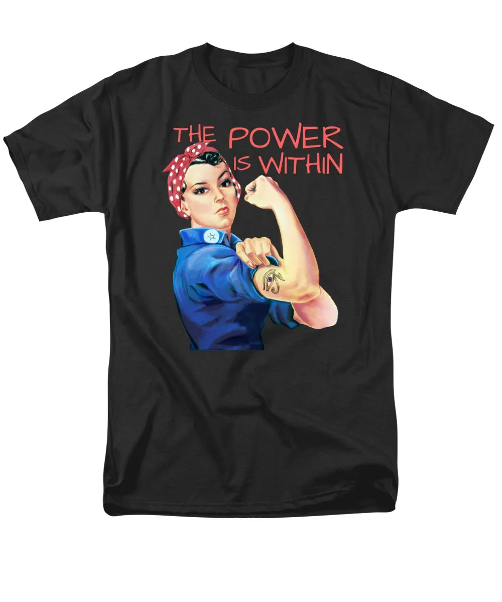The Power Is Within - Men's T-Shirt  (Regular Fit)