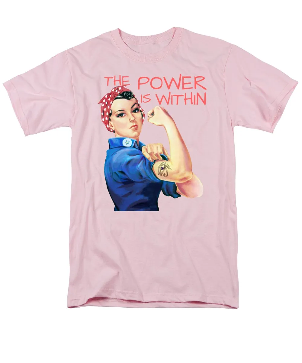 The Power Is Within - Men's T-Shirt  (Regular Fit)