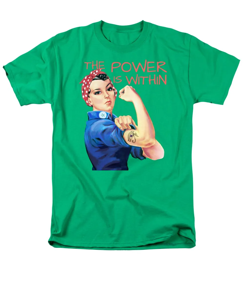 The Power Is Within - Men's T-Shirt  (Regular Fit)