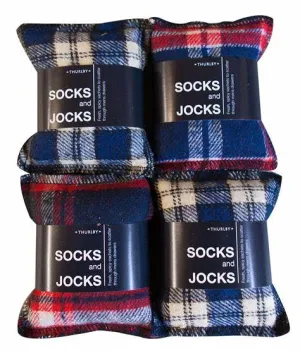 Thurlby Check M8te Socks/Jocks