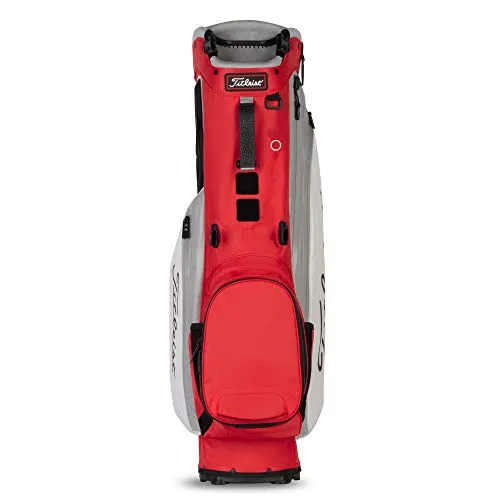 Titleist - Players 4 Plus Golf Bag - Red/White/Gray