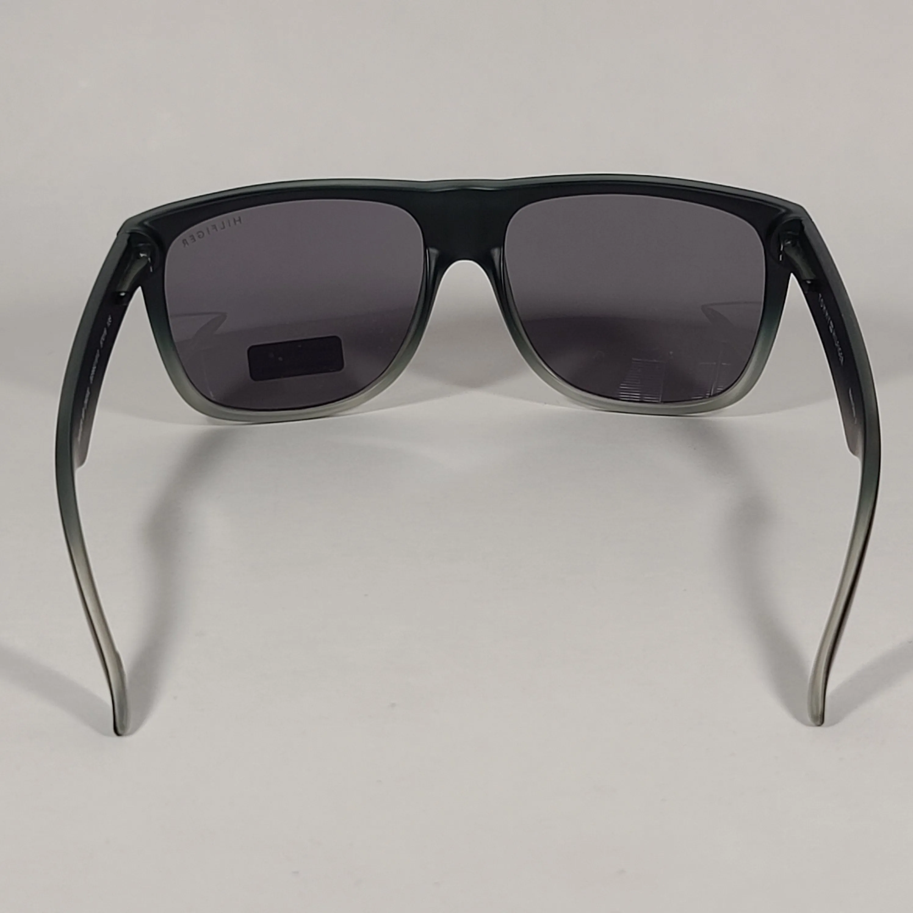 Tommy Hilfiger Tanner Square Sunglasses Matte Black And Green Gray Frame Gray Lens  TANNER MP OM302