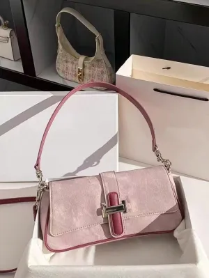 Trend Joker Cowboy Long Stick Shoulder Bag - Pink