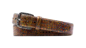 Tucson Hand FInished Alligator Grain Leather Belt