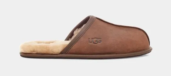 UGG- MEN'S SCUFF LEATHER SLIPPER