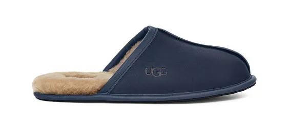 UGG- MEN'S SCUFF LEATHER SLIPPER