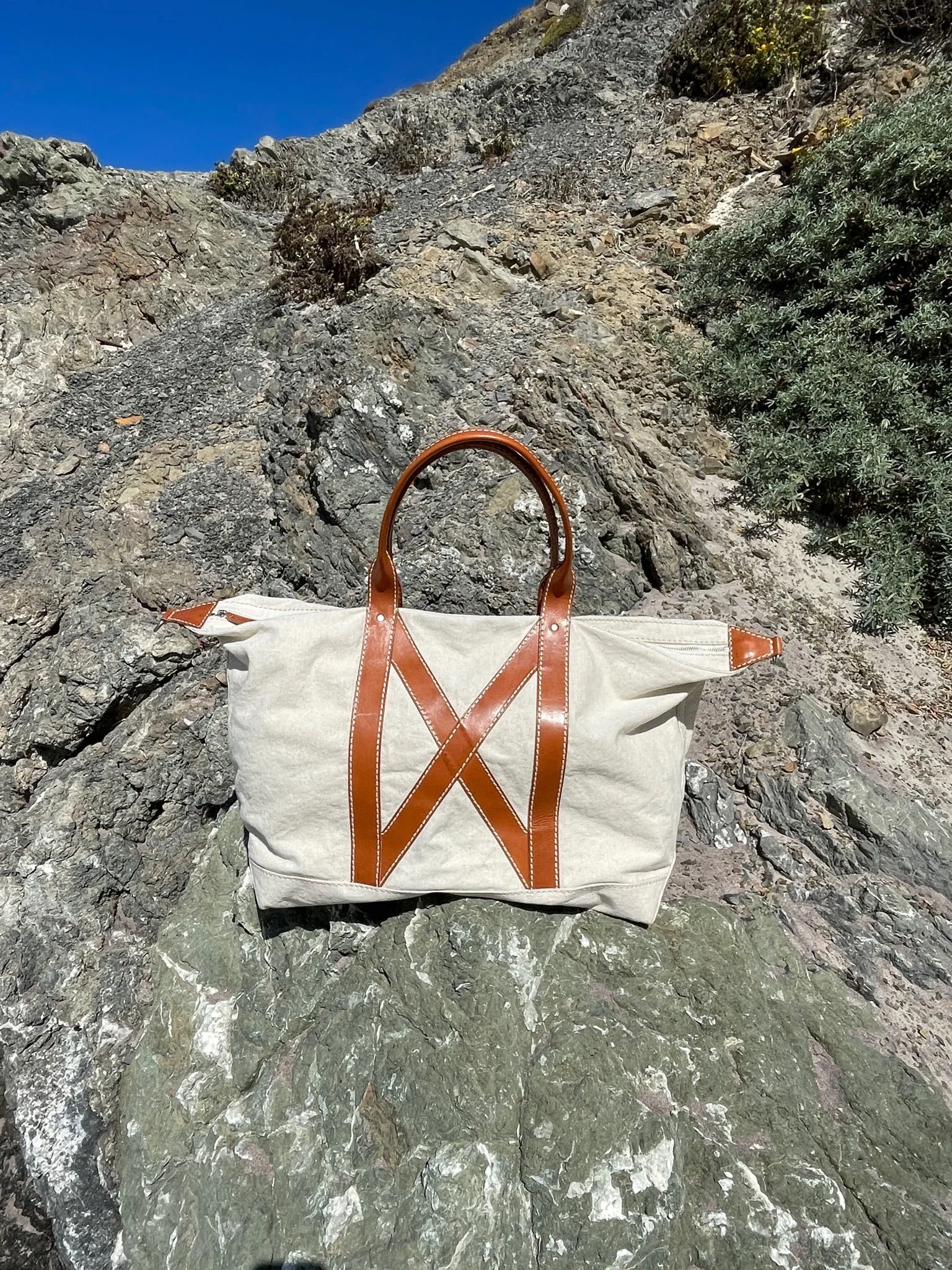 Unisex | The Perfect Travel Tote | Natural