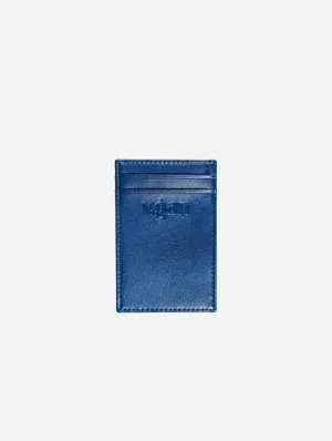 Vegan Leather Card Wallet | Navy