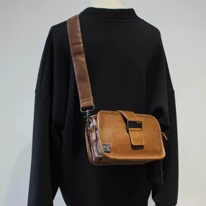Versatile Leather Crossbody Bag