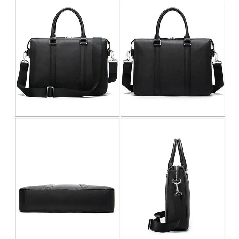 Vintage Fashion Solid Color Leather Handbags With Adjustable Strap