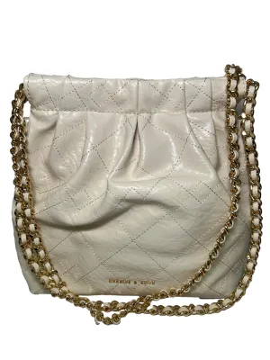 White Pu Leather Mini Bag