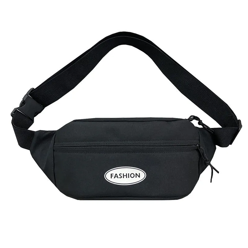 Women's & Men's & Canvas Simple Fashion Men's Chest Bags