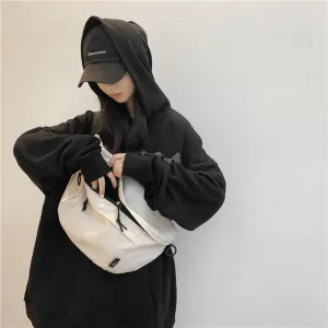 Women's & Men's & Korean Style Nylon Cloth Fashion Shoulder Bags