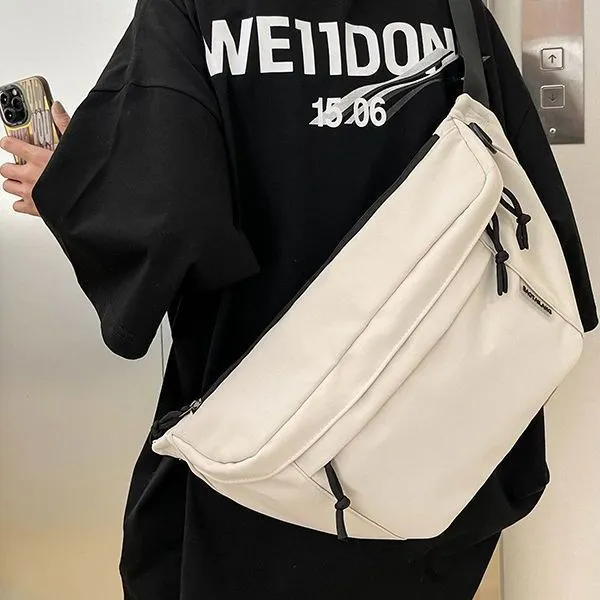 Women's & Men's & Trendy Boys Large Fashion Men's Chest Bags