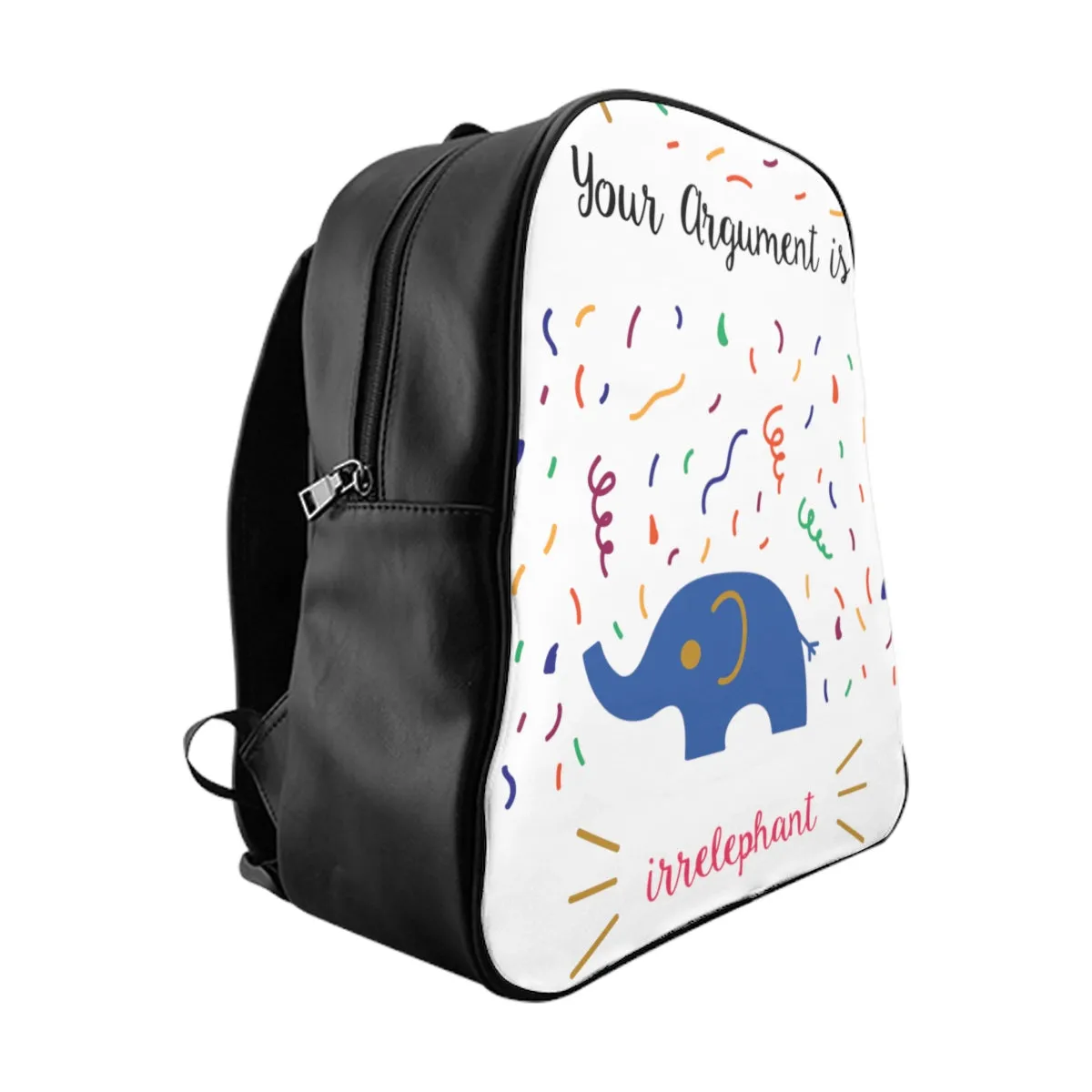 Your argument is irrelephant School Backpack