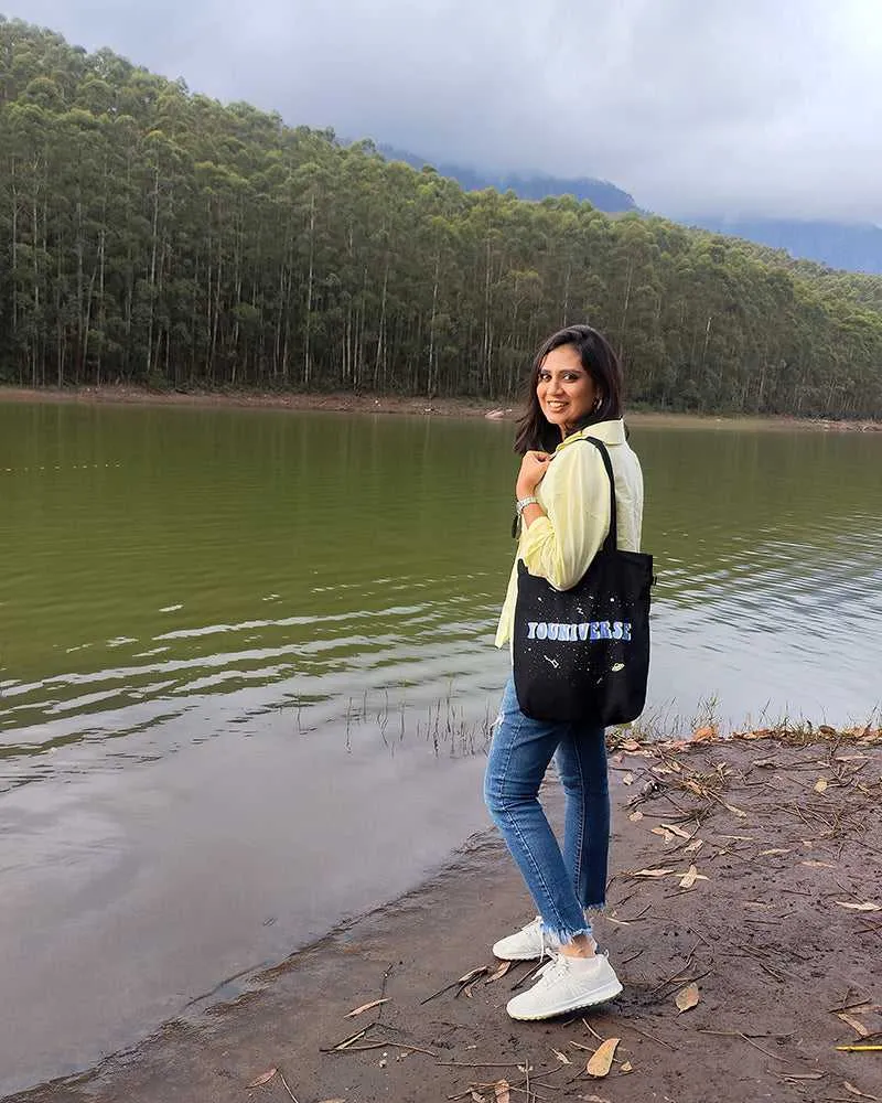 Zipper Tote Bag - Youniverse